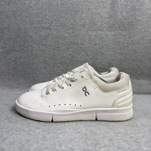 On Running White/Tan Athletic Sneakers